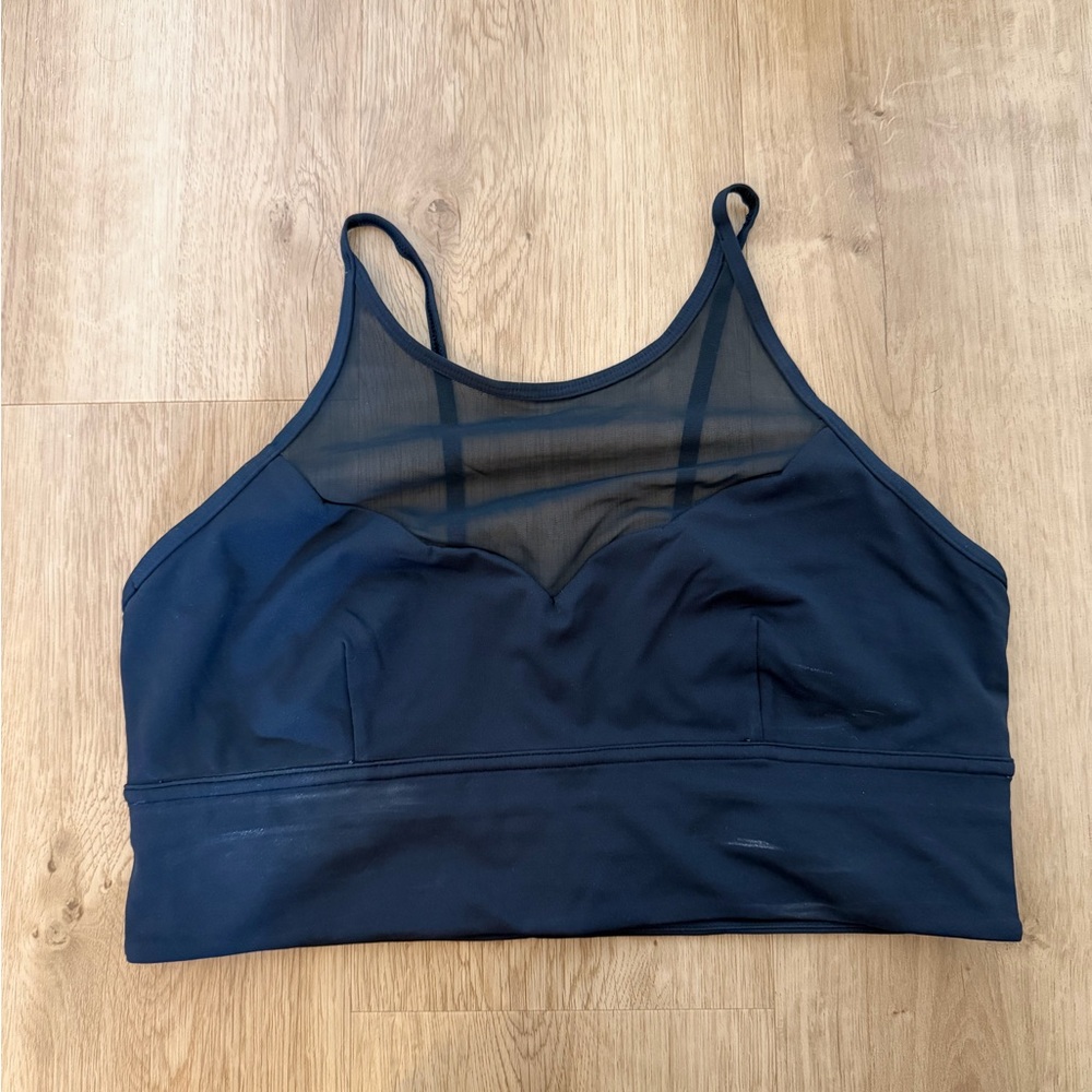 LULULEMON BLUE SPORTS BRA - SIZE 10